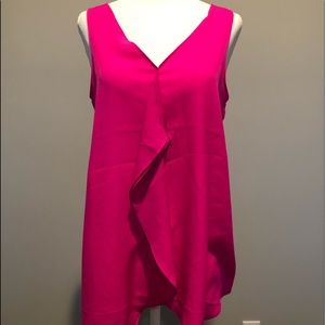 NEW Hot pink sleeveless tank size S